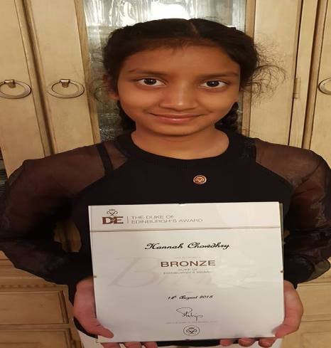 Record-time for first Pak-Christian DofE Bronze award winner through Jewish Group