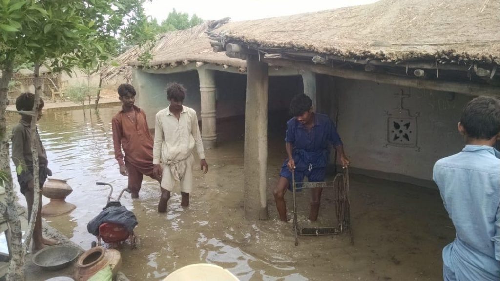 Karachi floods; worst in 89 years leave Christian families destitute.