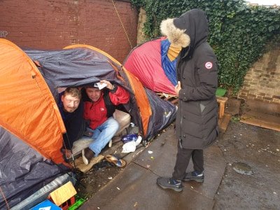 Hepatology Team to use BACA premises to check and treat homeless people