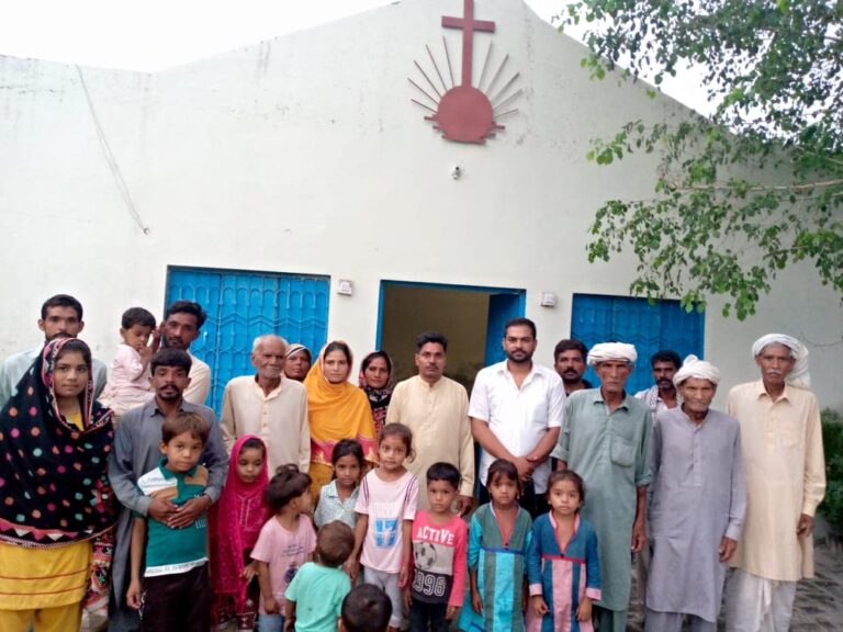 We revisited the Christian community of Bhikiwind where in 2015 we built brick homes to replace their mud-homes washed away in floods. Had they survived the record 2022 floods?