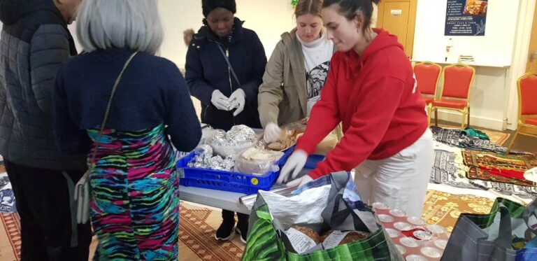 Local church send missionaries from Belgium to help us feed and witness to Redbridge Homeless