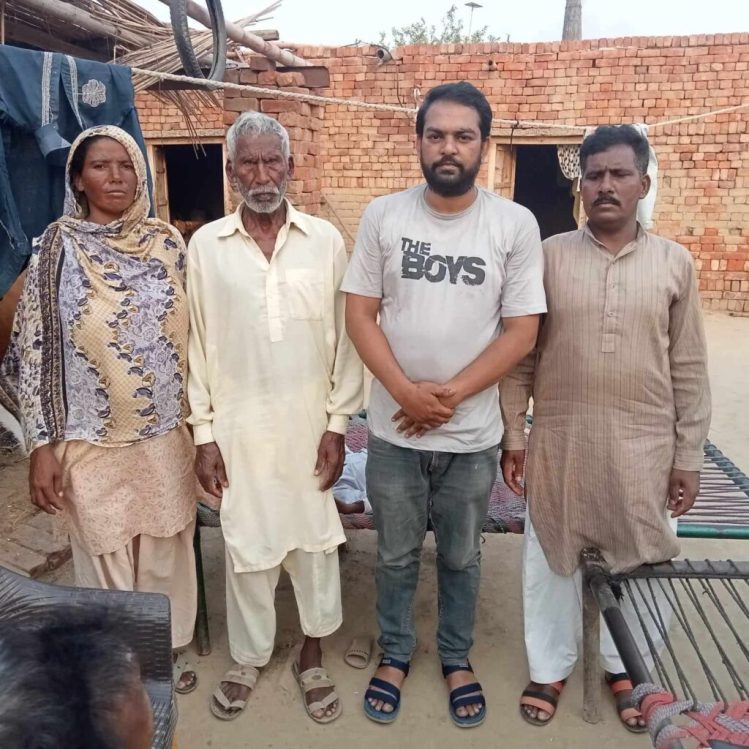 Yasmeen (35 yrs), Father-in-law (), BACA Officer, Maratab (36 yrs)