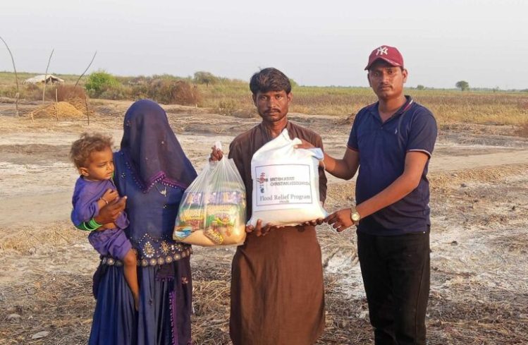 British Asian Christian Association Provides Crucial Aid to Flood-Stricken Christian Families in Sindh