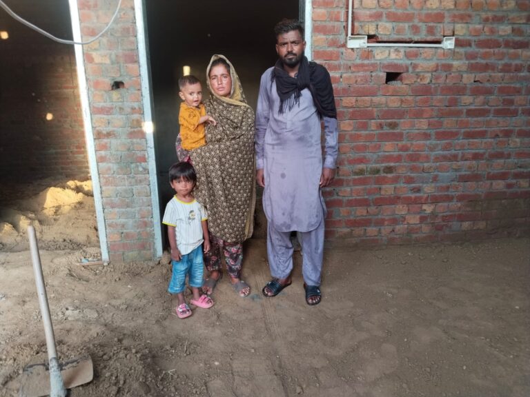 From Rubble to Refuge: Rebuilding Hope for Aslam Masih’s Family
